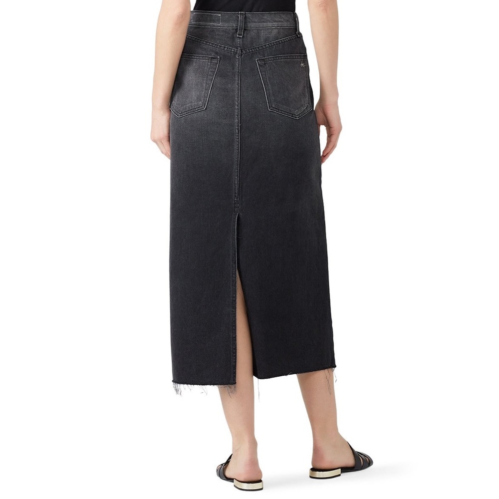Rag & Bone | Clyde Denim Skirt In Washed Black - NWOT - Picture 2 of 14